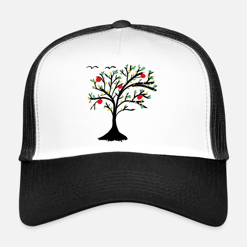 Apfelbaum Baum Garten Apfel  Trucker Cap
