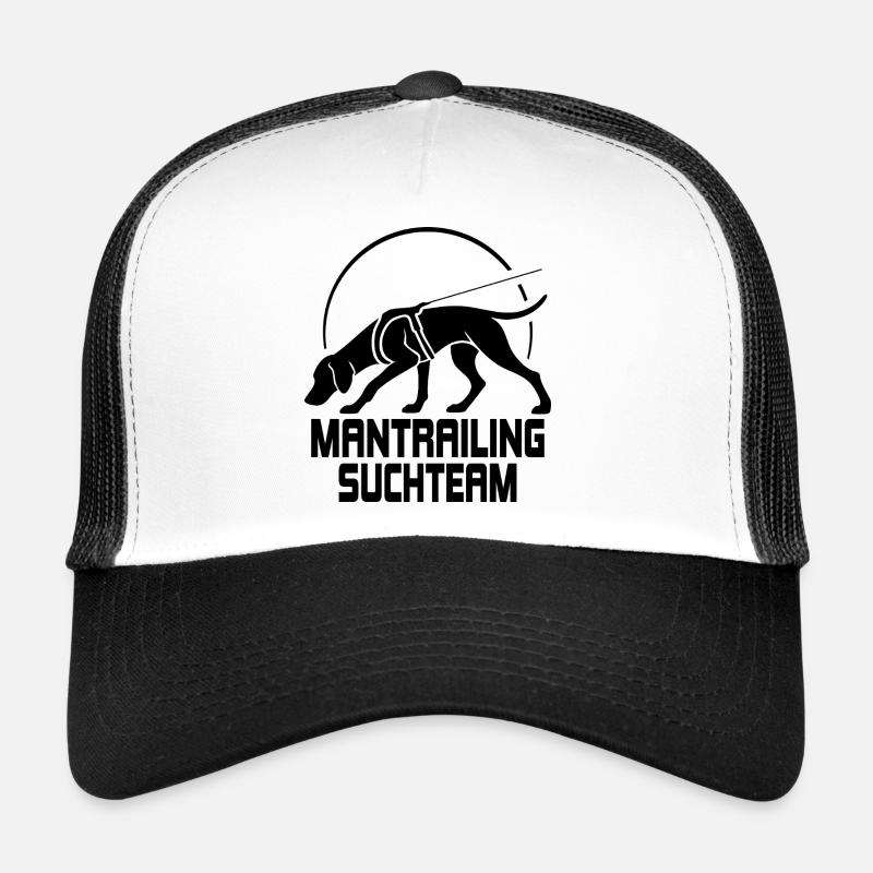 Équipe de recherche de Vissla Mantrailing Chien Wilsigns Casquette trucker 