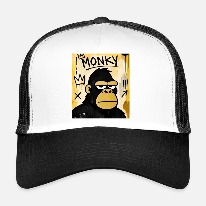 Monky Graffiti Ape Casquette trucker 