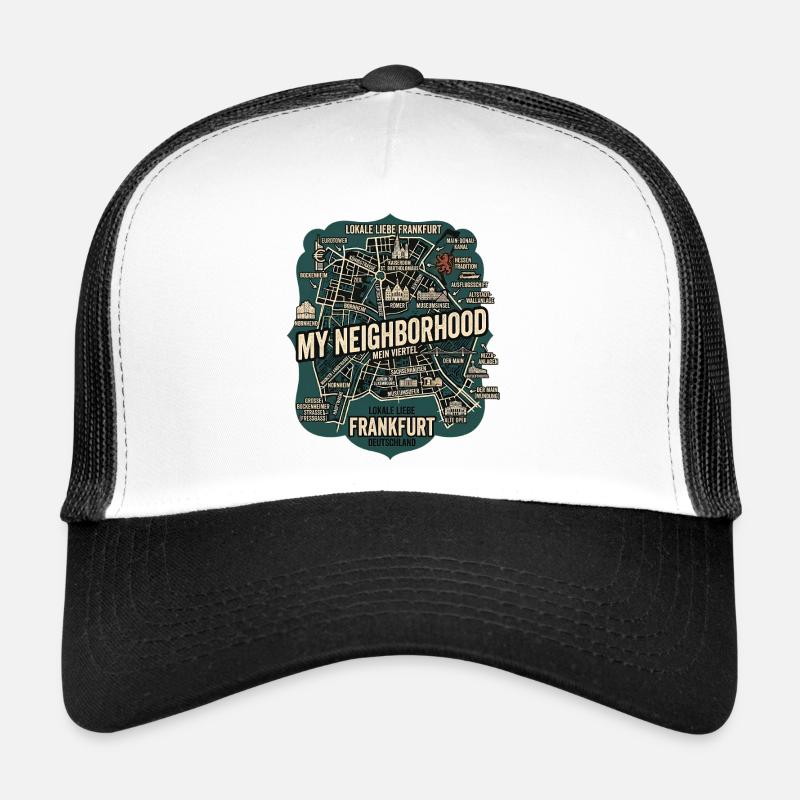 Frankfurt Liebe Trucker Cap