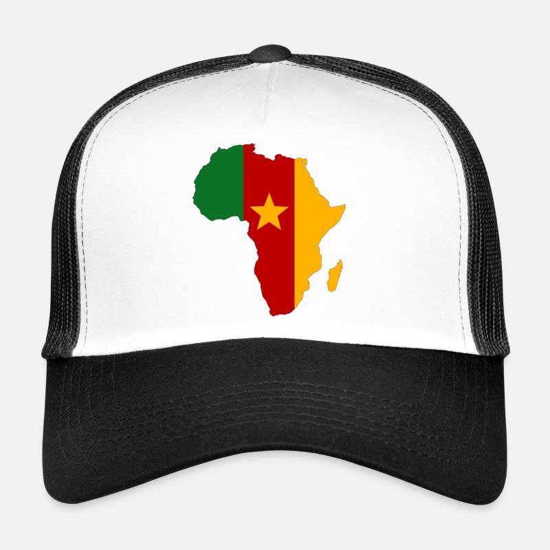 Kamerun Flagge Afrika Trucker Cap