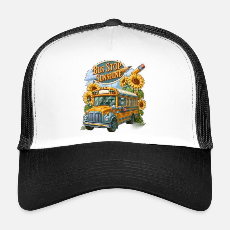 Arrêt de bus Sunshine Casquette trucker