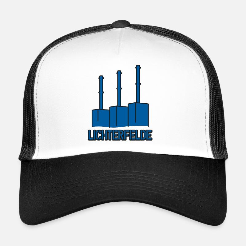Kraftwerk Lichterfelde - Trucker Cap - Weiß/Schwarz