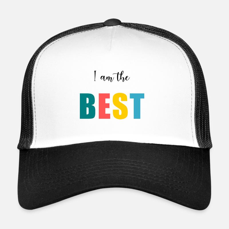 SONO IL MIGLIORE. migliore. umore. Messaggio Cappellino sportivo