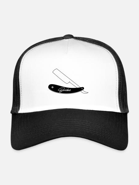Barber - Trucker Cap - Weiß/Schwarz