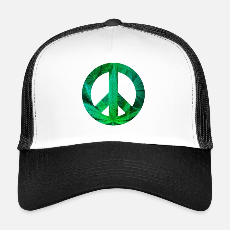 paix avec le chanvre Casquette trucker 