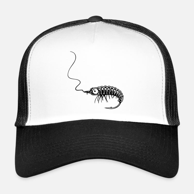 NYMPHE - Trucker Cap - Weiß/Schwarz