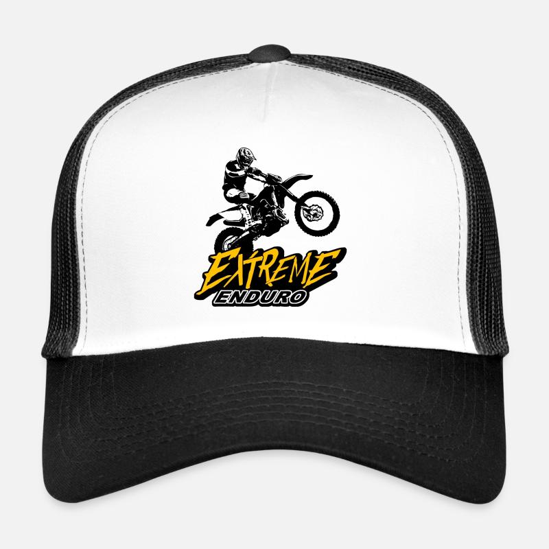 Enduro - Trucker Cap - Weiß/Schwarz