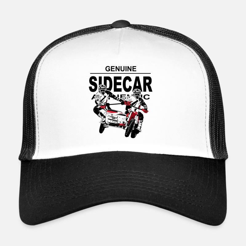 Sidecarcross - Sidecar Moto Cross - Trucker Cap - white/black