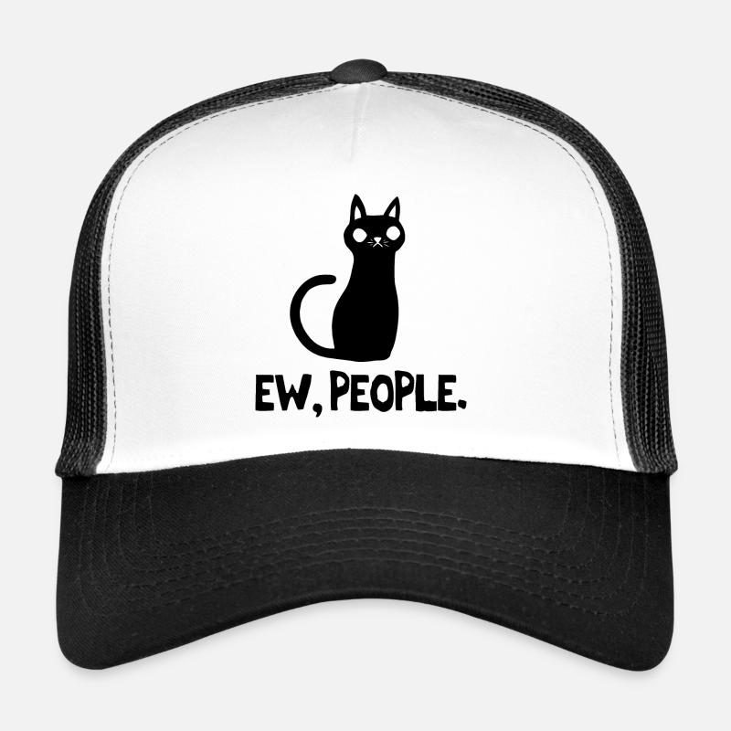 Ew People Cat Lover Casquette trucker 