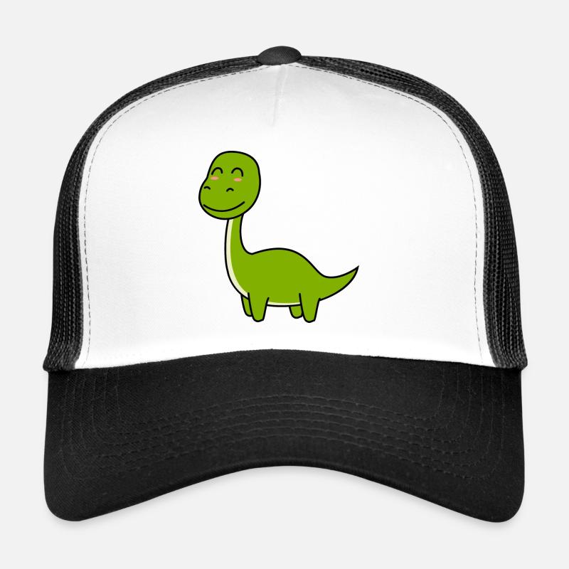 Dinosaure brontosaurus comic Casquette trucker 