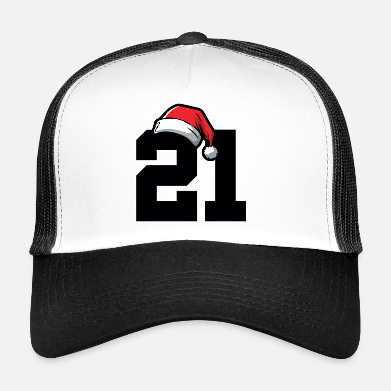 21 Numéro Noël Casquette trucker 