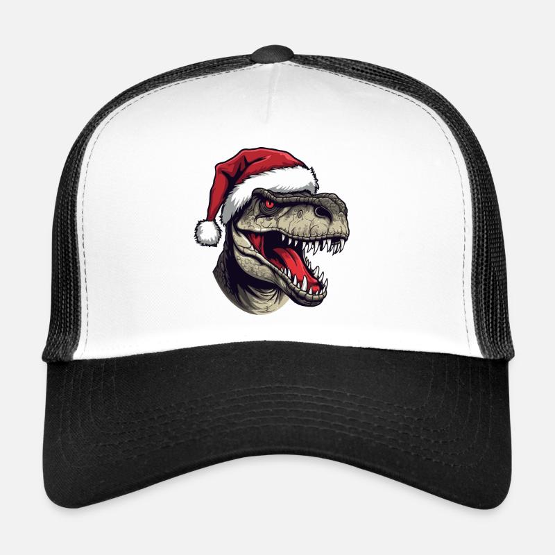 Dinosaurier Weihnachten Tier Kopf Trucker Cap