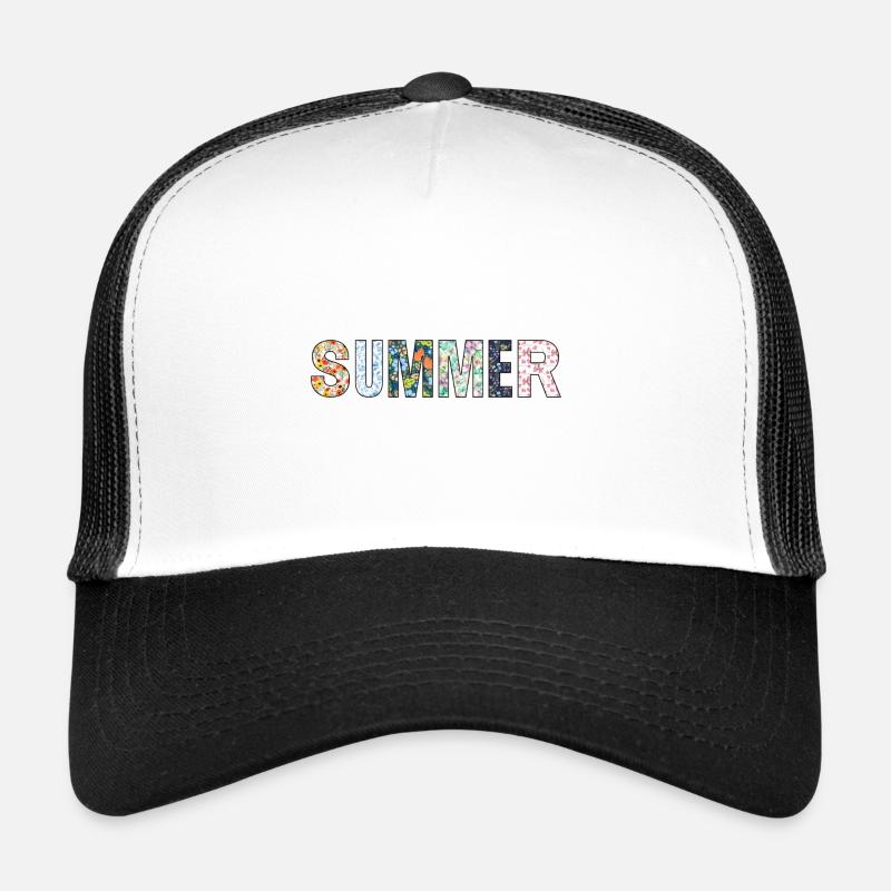 Summer | Summer | Tree | Blossoms | Sunshine Trucker Cap