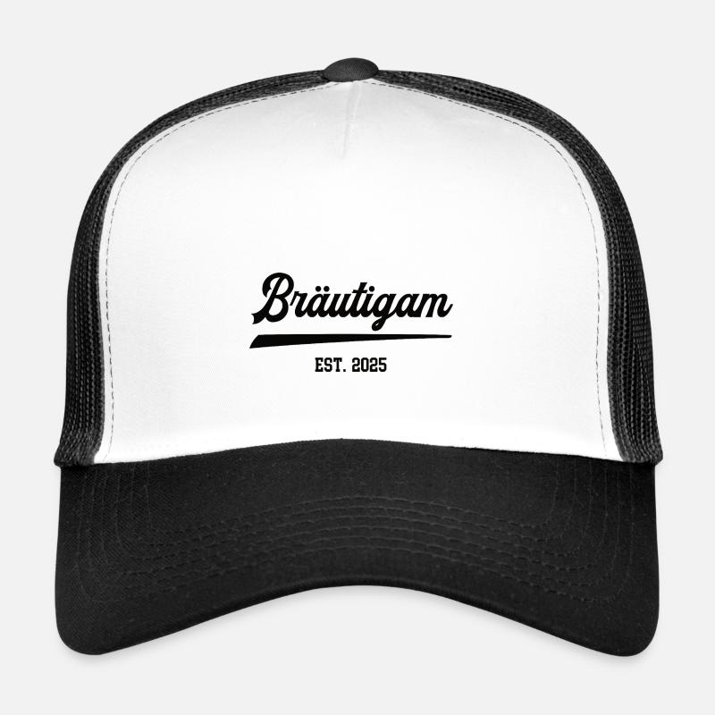 Bräutigam 2025 Hochzeit Junggesellenabschied Ehe Trucker Cap