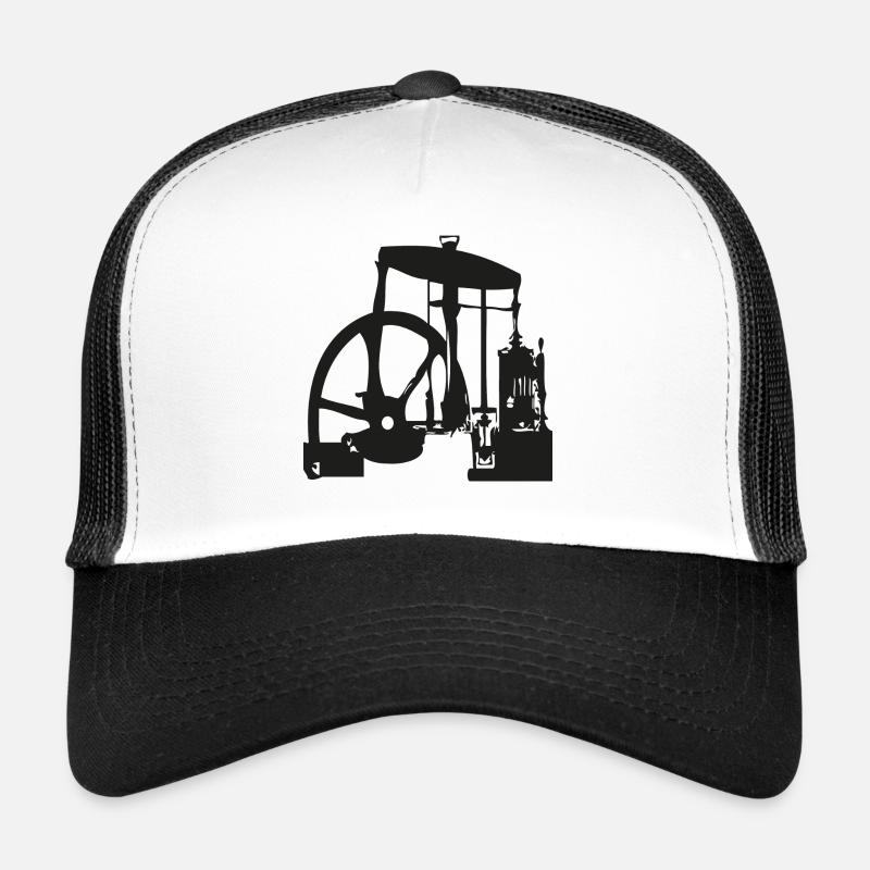 Dampfmaschine Trucker Cap