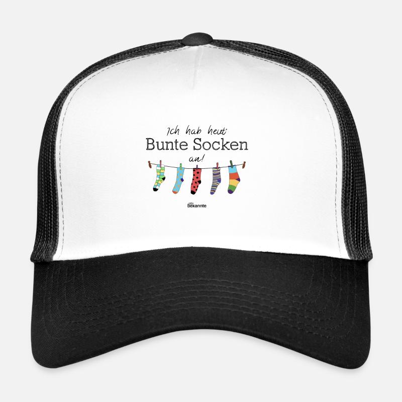 Alte Bekannte - Bunte Socken Trucker Cap