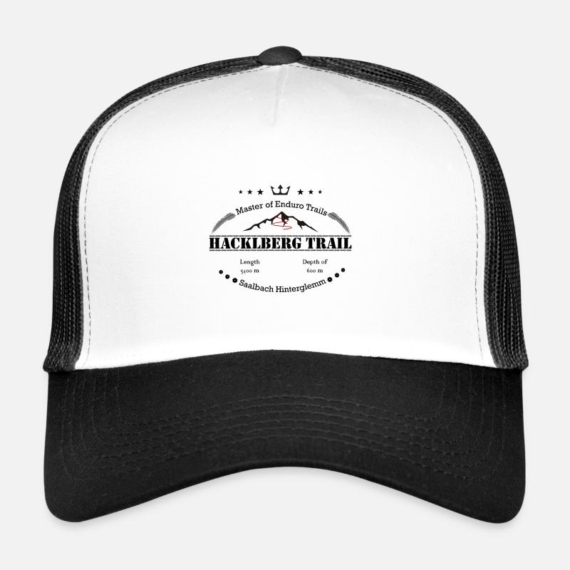Master Enduro Trail Hacklberg Trail Saalbach Rad - Trucker Cap - white/black