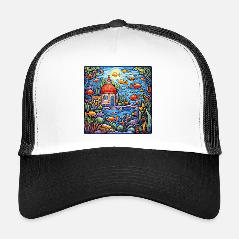 Aquarium Casquette trucker 