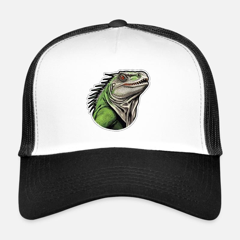 Iguana - Enchanted Wilderness Trucker Cap