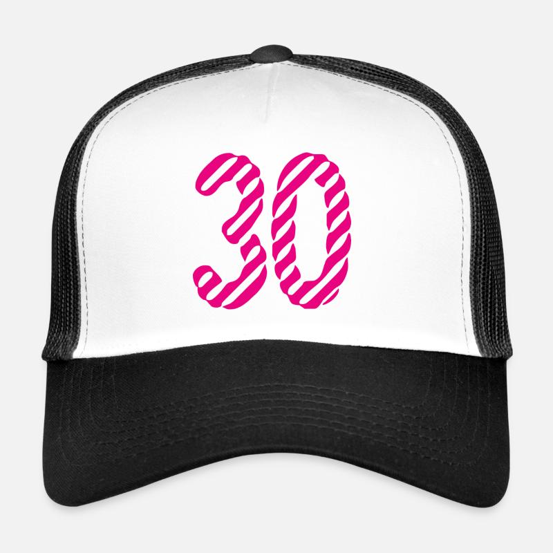 30. 30 YEARS. 30th ANNIVERSARY. 30TH ANNIVERSARY. Trucker Cap