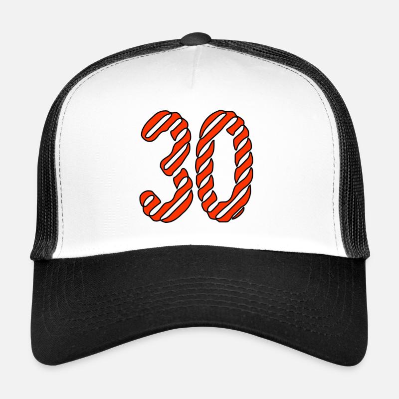 30. 30 YEARS. 30th ANNIVERSARY. 30TH ANNIVERSARY. Trucker Cap
