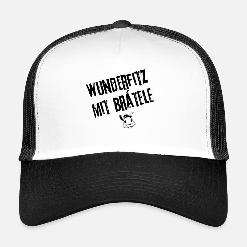 Wunderfitz mit Brätele | Redewendung Trucker Cap