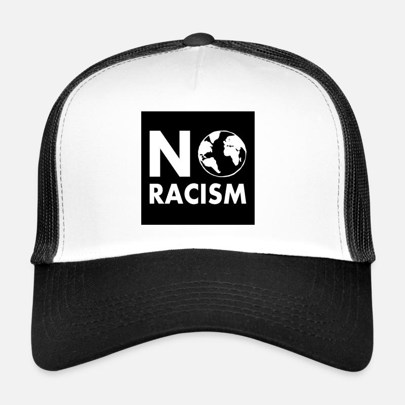 No racism Casquette trucker 