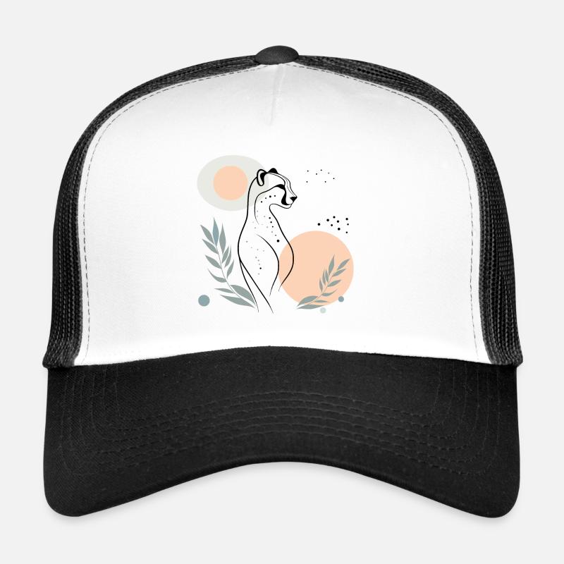 Guépard élégant Casquette trucker 