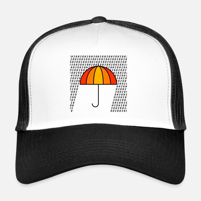 Umbrella - Trucker Cap - white/black