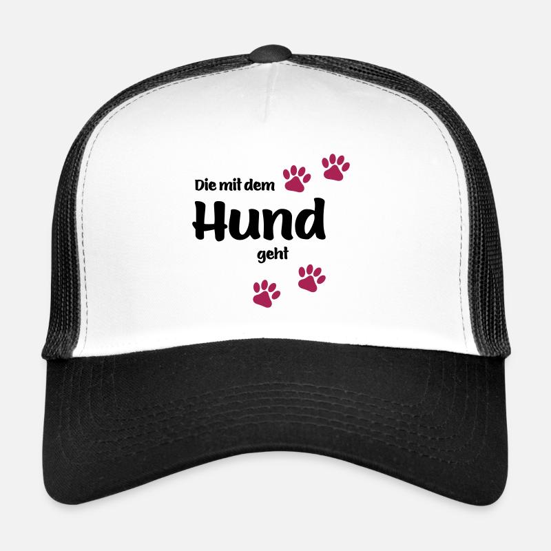Die Mit Dem Hund Geht - Edition Colored Paw Trucker Cap