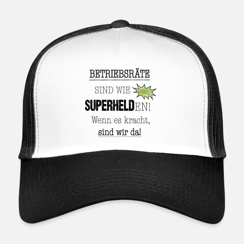 Betriebsrat Personalrat Superheld DANKESCHÖN Trucker Cap