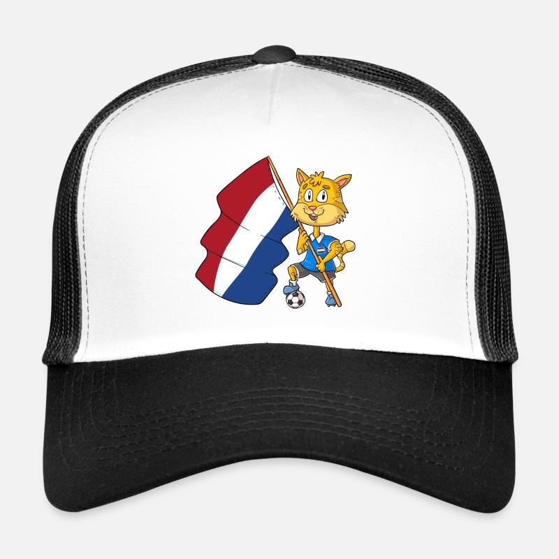 Chat fan hollandais Casquette trucker 