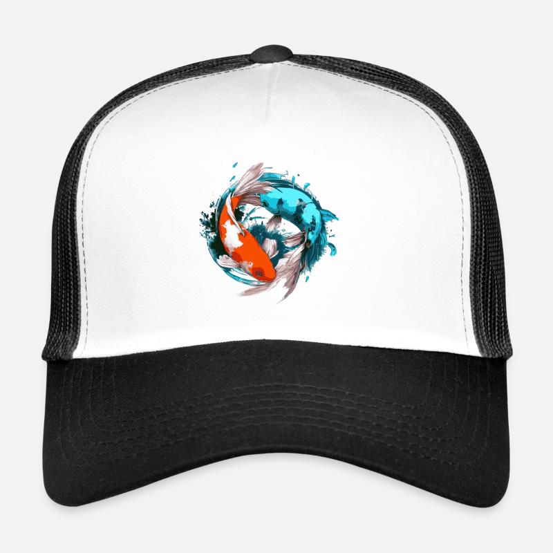 Koi Karpfen Harmonie Trucker Cap