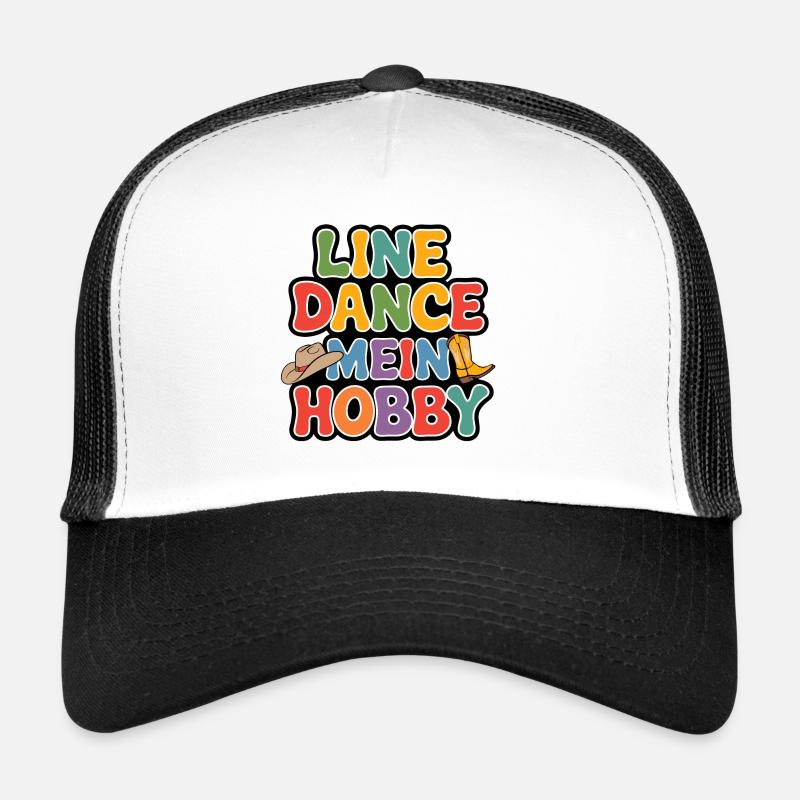 Line Dance mein Hobby Trucker Cap