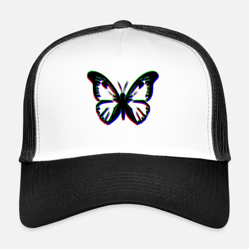 Papillon RVB Casquette trucker 