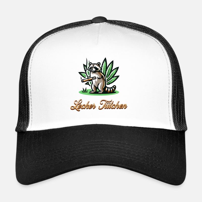 Waschbär Geschenkidee Trucker Cap