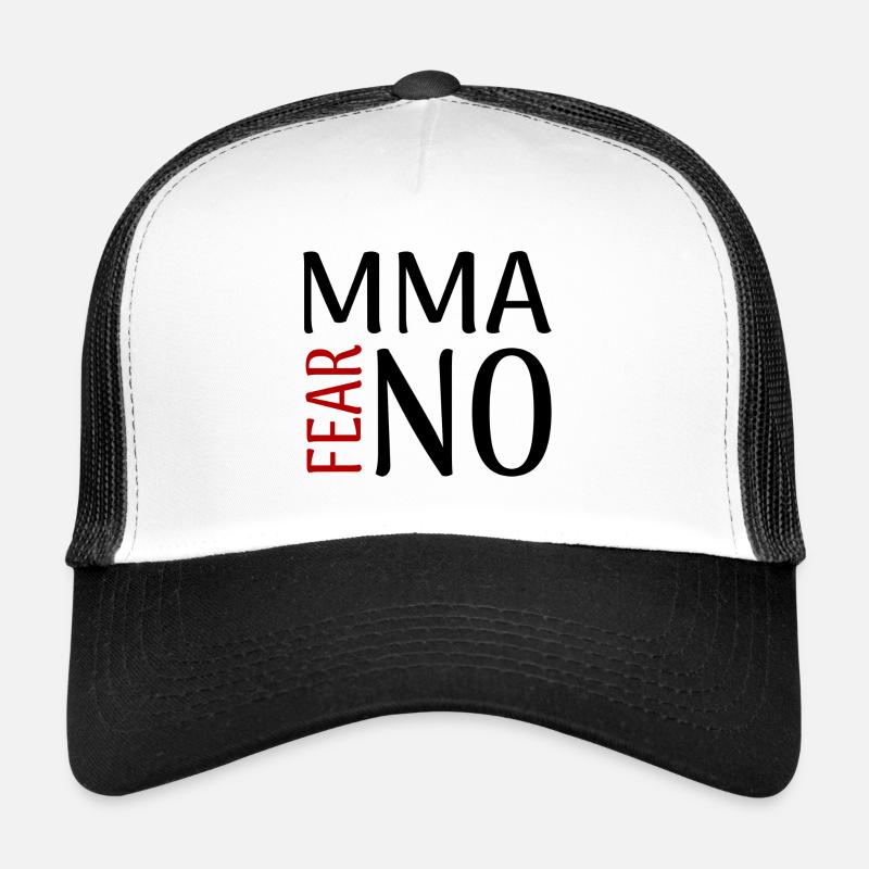 Combat de MMA sans peur Combattez sans peur Casquette trucker 