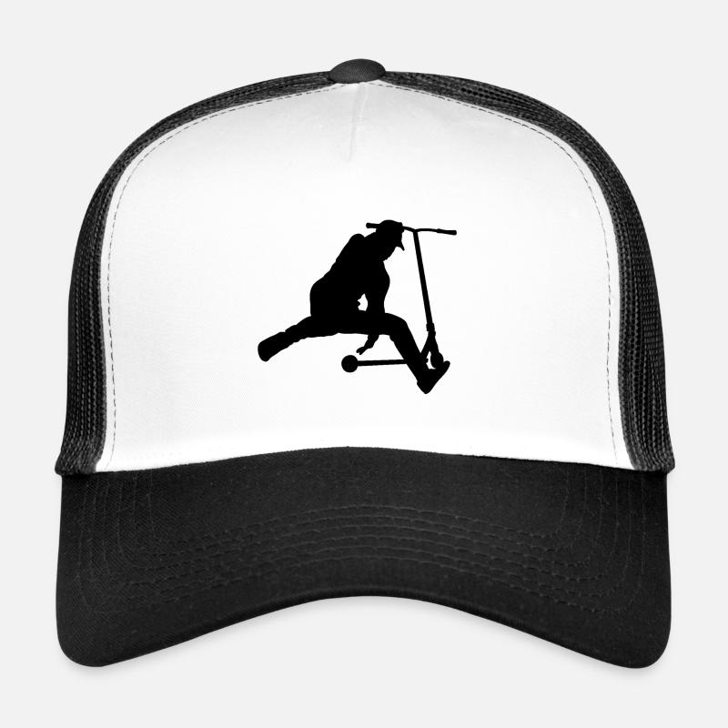 scooter - Trucker Cap - Weiß/Schwarz