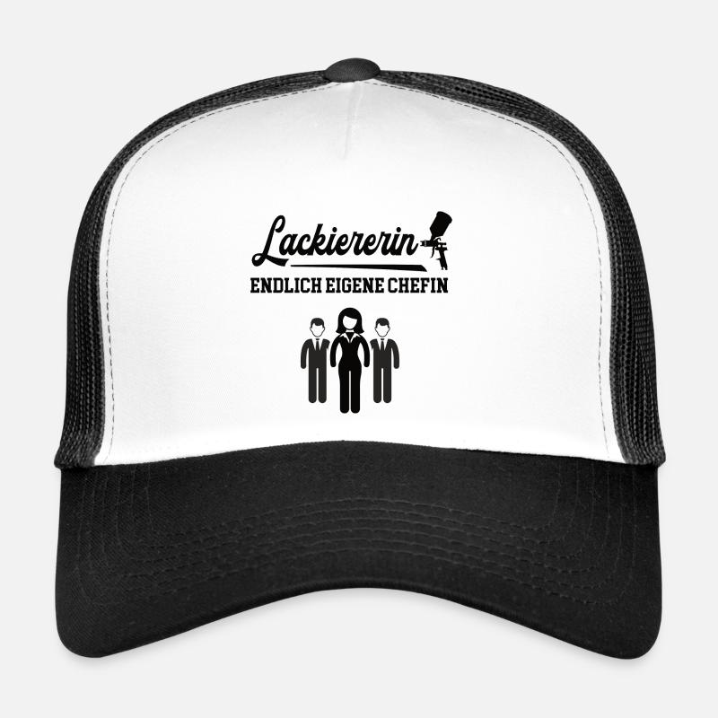 Lackiererin Endlich Chefin Selbstständig Malerin Trucker Cap