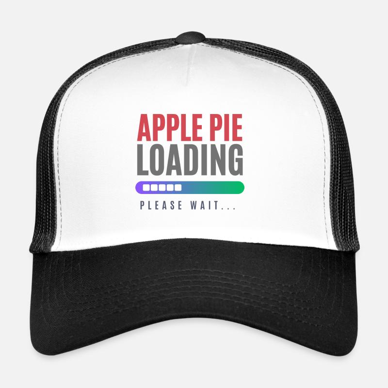 sweet apple dessert - Trucker Cap - white/black
