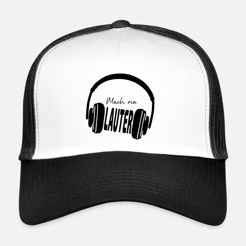 Mach Mal Lauter Kopfhörer - auf hell Trucker Cap