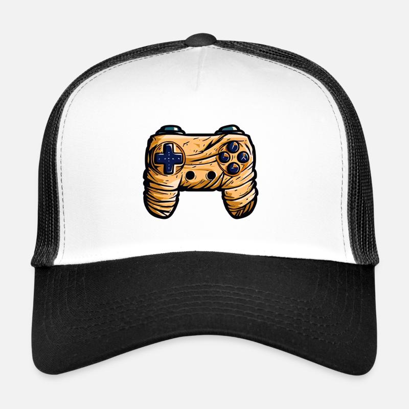 Gamer Controller Joystick Mumie Trucker Cap