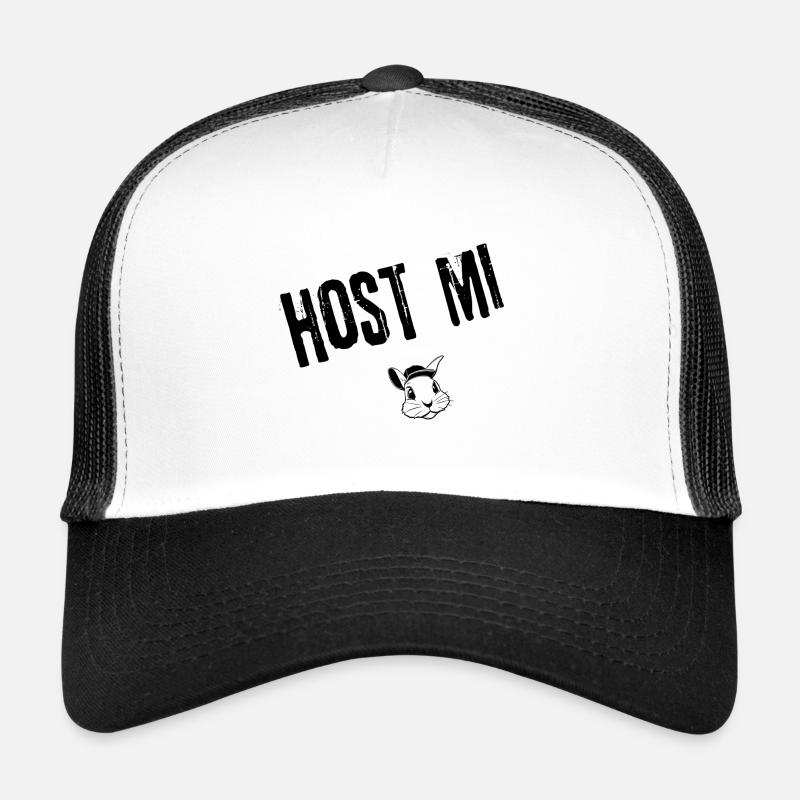 HostMi_Aufgeschlossen | Redewendung Trucker Cap