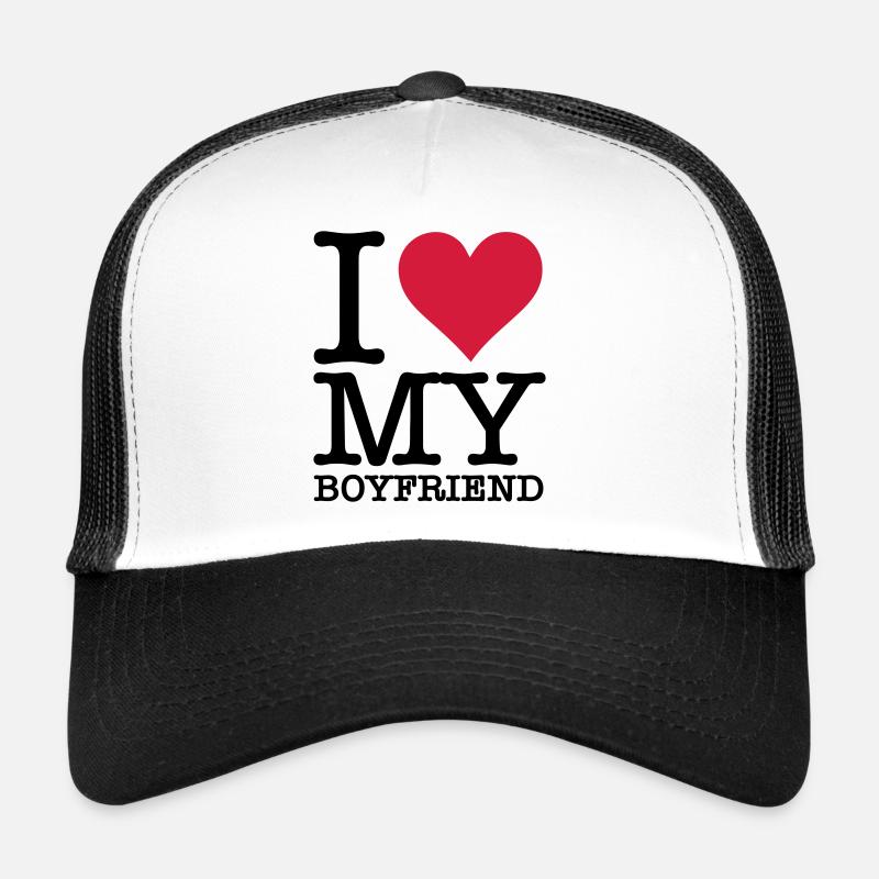 I Love My Boyfriend! Casquette trucker 