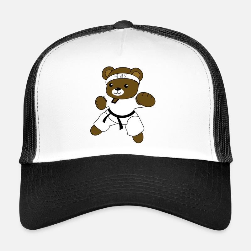 Tae kwon do - Trucker Cap - Weiß/Schwarz