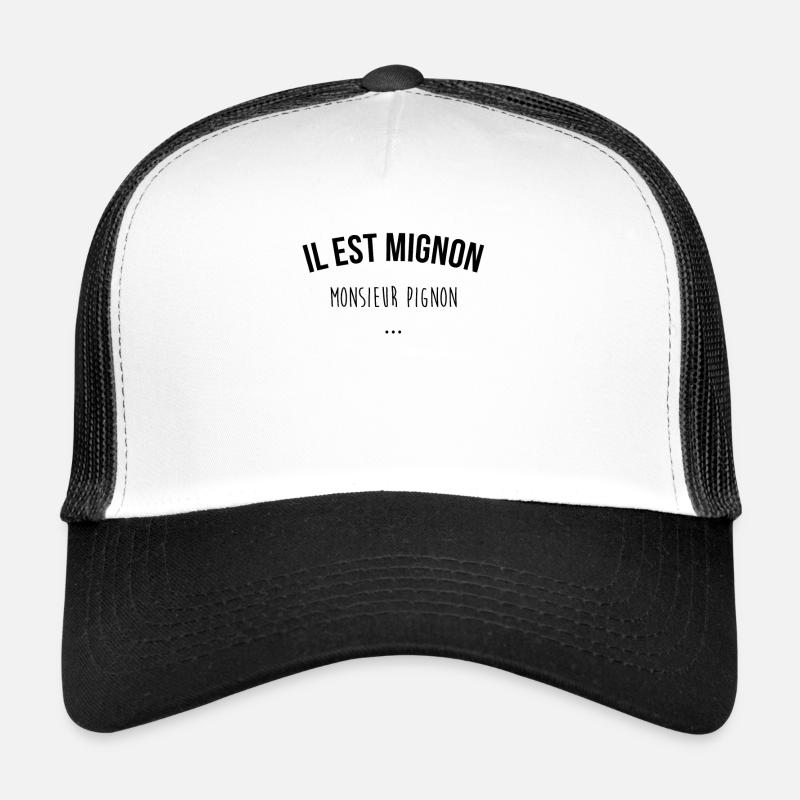 Il est mignon... Casquette trucker 