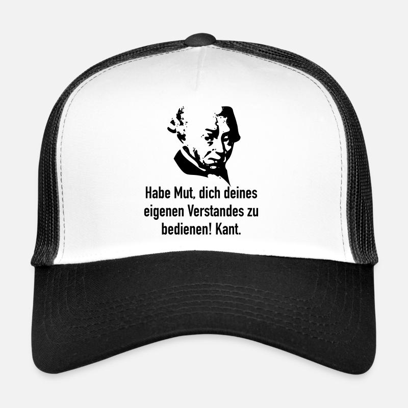 Kant: Habe Mut, dich deines eigenen Verstandes zu Trucker Cap