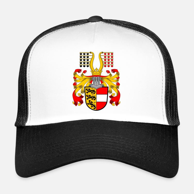 Kaernten_CoA - Trucker Cap - Weiß/Schwarz