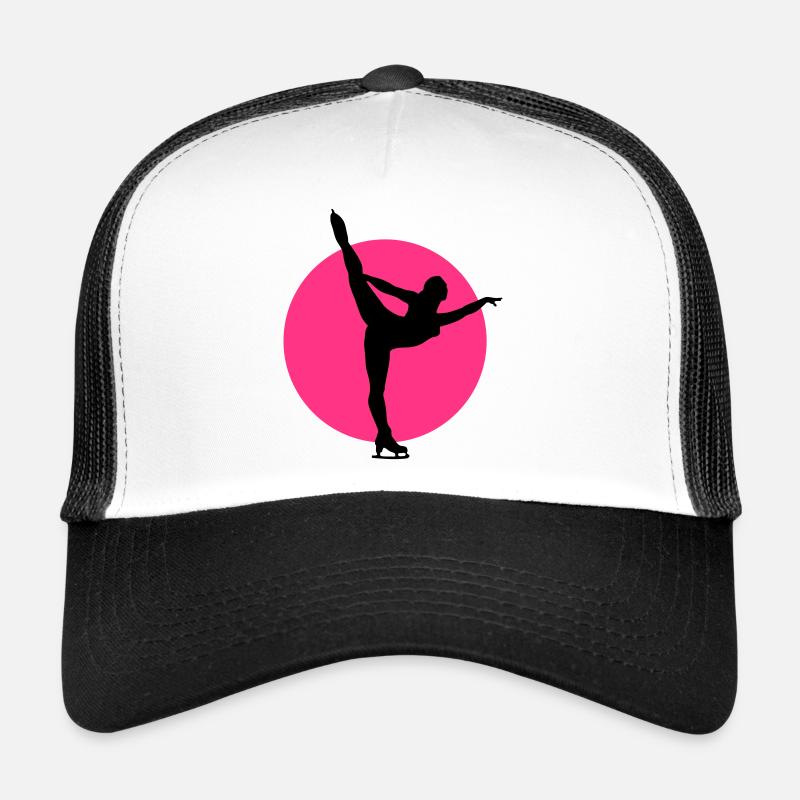 eiskunst_d_2c - Trucker Cap - Weiß/Schwarz